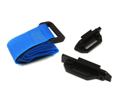 Battery Hold-Down w/ Strap for Traxxas 1/10 Slash 4X4 LCG