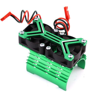 36mm Motor Heatsink+Twin 30x30mm Cooling Fan 20, 000 rpm