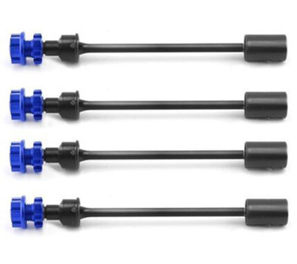Alloy Machined Universal Drive Shafts w/ Hex Hubs for Traxxas 1/10 E-Revo 2.0