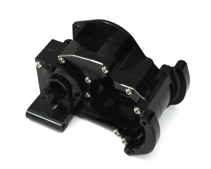Black Billet Machined Gearbox Housing Upgrade for Traxxas 272R & Drag Slash