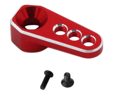 Red Alloy Machined 25T Servo Horn for Traxxas 1/18 TRX-4M Scale Crawler