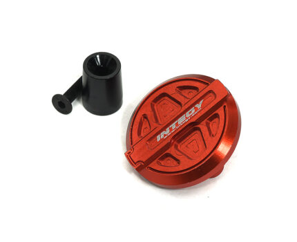 Billet Machined Fuel Filler Cover for Axial SCX6 Crawler