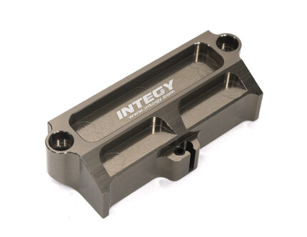 Grey Billet Machined Wiring Cover & Antenna Mount for Traxxas X-Maxx & XRT