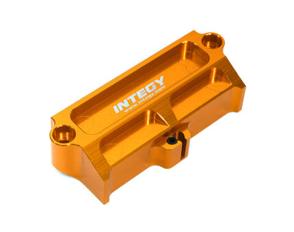 Orange Billet Machined Wiring Cover & Antenna Mount for Traxxas X-Maxx & XRT