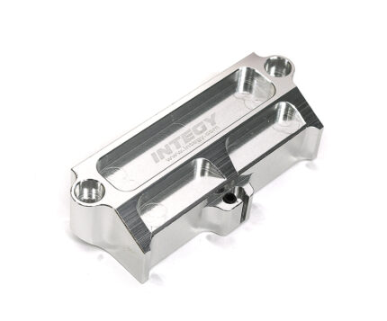 Silver Billet Machined Wiring Cover & Antenna Mount for Traxxas X-Maxx & XRT