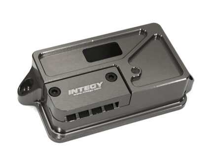 Billet Machined Grey Receiver Box Cover for Traxxas 1/10 Hoss 4X4 & Stampede 4X4