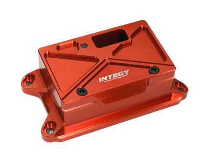 Red Billet Machined Receiver Box Cover for Traxxas 1/8 Sledge 4WD