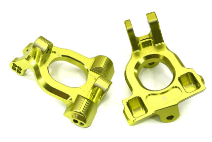 Green Billet Machined Caster Blocks Upgrade for Arrma 1/10 Kraton 4X4 4S V2 BLX