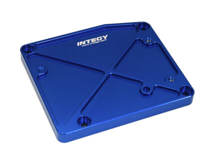 Billet Machined V1 Receiver Box Cover for Arrma 1/7 Limitless All-Road - Blue