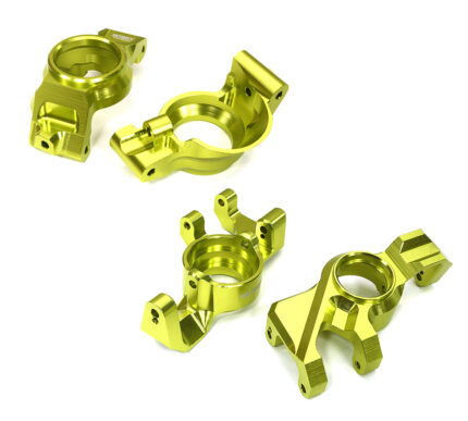 Billet HD Steering & Caster Blocks for Traxxas X-Maxx 4X4 Req 20x32x4mm Bearings