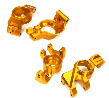 Billet HD Steering & Caster Blocks for Traxxas X-Maxx 4X4 Req 20x32x4mm Bearings