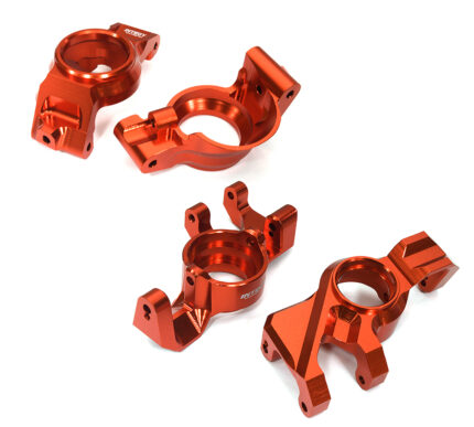 Billet HD Steering & Caster Blocks for Traxxas X-Maxx 4X4 Req 20x32x4mm Bearings