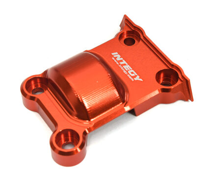 Billet Machined Alloy Rear Gear Cover for Traxxas XRT - Red