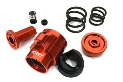 Machined Red Servo Saver Set for Arrma 1/5 Kraton 4X4 8S BLX Speed Monster