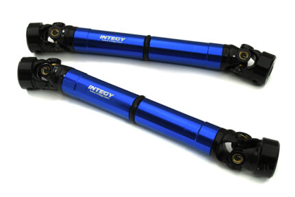 Billet Machined Universal Center Drive Shafts for Axial SCX6 Crawler