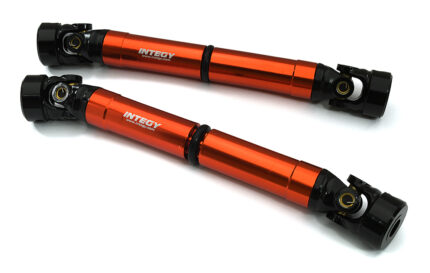 Billet Machined Universal Center Drive Shafts for Axial SCX6 Crawler