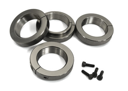 Clamp Type Spring Adjustment Collars for Traxxas X-Maxx 4X4 - Grey