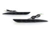 Black Housing Full LED Rear Bumper Fog Reflex Lamp for Tesla 17-23 Model 3