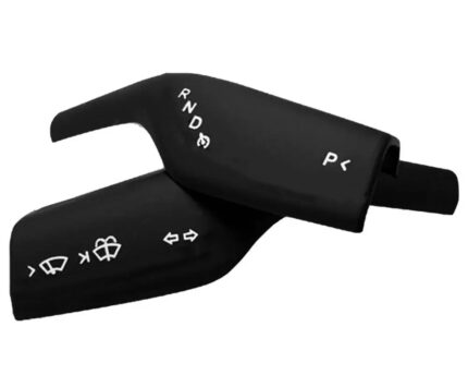 Matte Black Gear Shift Steering Lever Cover for Tesla 17-23 Model 3/Y