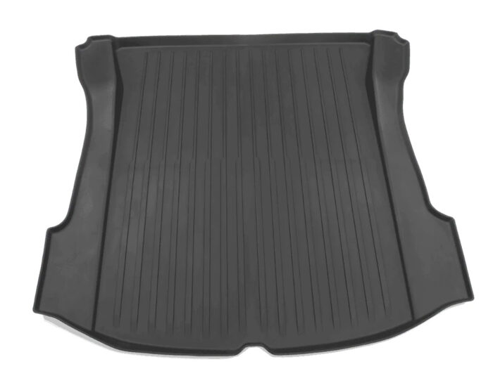 Black TPE Injection Large Trunk Mat for Tesla 21-23 Model 3 - Image 1