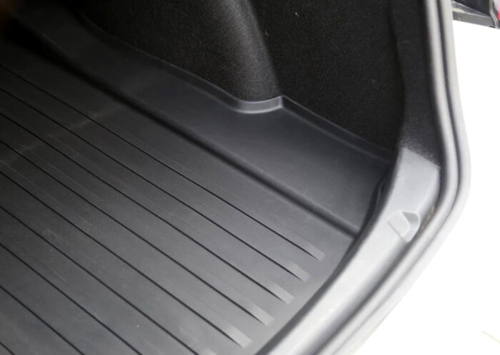 Black TPE Injection Large Trunk Mat for Tesla 21-23 Model 3 - Image 3