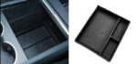 Black ABS Central Control Lower Storage Pad for Tesla 24 Model 3 - Image 2