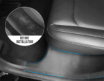 Black TPE 5pcs Set Underseat + Door Sill Protector for Tesla 20-24 Model Y - Image 4