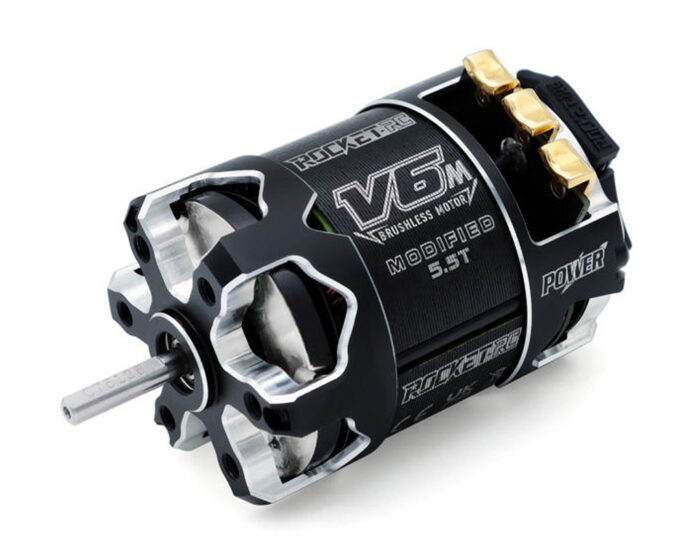 Rocket-RC V6M Modified 5.5T Lightweight Sensored Brushless Motor - Image 1