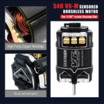 Rocket-RC V6M Modified 8.5T Lightweight Sensored Brushless Motor - Image 2