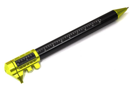 Multifunction 0-100mm Caliper Roller Ball Pen Machinist Stationery
