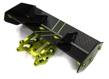 Carbon Fiber Rear Aero Wing Kit for Arrma 1/10 Kraton 4X4 4S V2 BLX