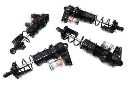Billet Machined Piggyback Shock (4) Set for Arrma 1/10 Kraton 4X4 4S V2 BLX
