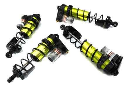 Billet Machined Piggyback Shock (4) Set for Arrma 1/10 Kraton 4X4 4S V2 BLX