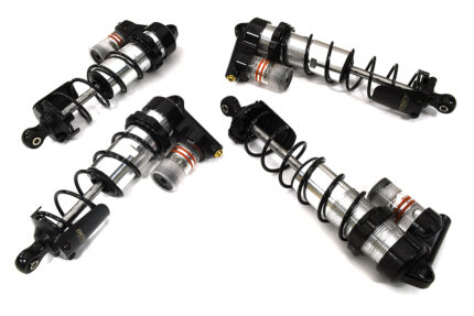 Billet Machined Piggyback Shock (4) Set for Arrma 1/10 Kraton 4X4 4S V2 BLX