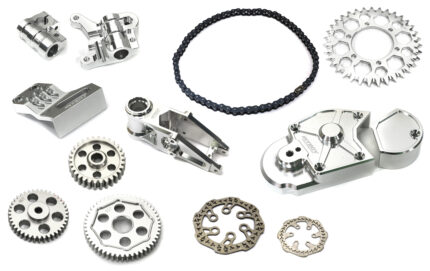 Billet Machined Alloy Conversion Kit Combo E for Losi 1/4 Promoto-MX Motorcycle