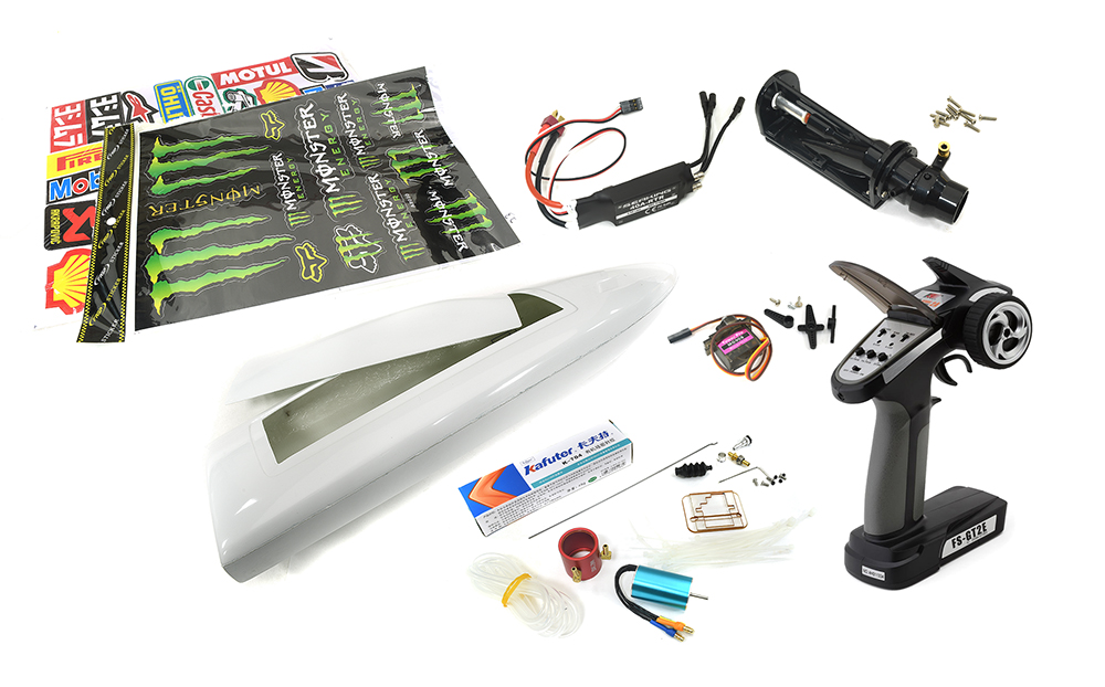 C33924 Complete 400mm Jet Boat Builders Kit with 4600kV Motor & 40A ESC - Image 1