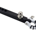 6mm-Size Towing Receiving Hitch w/ Ball Mount for 1/10 Scale Crawler