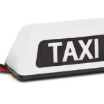 Realistic Roof Top Taxi Light LED 37x14x15mm Plastic Housing for 1/10 Scale RC