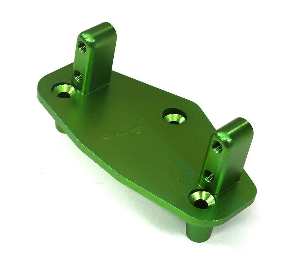 C34091GREEN Alloy Servo Mount Upgrade for Losi 1/8 LMT & LMT 2.0 4WD Monster Truck LOS241036 - Image 1