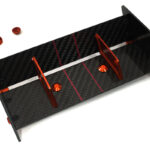Carbon Fiber Rear Aero Wing Kit for Traxxas Bandit 2WD 2417