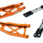 Front +17mm Wide-Suspension Kit for Traxxas Stampede 4X4 & Rustler 4X4 w/ 3655R