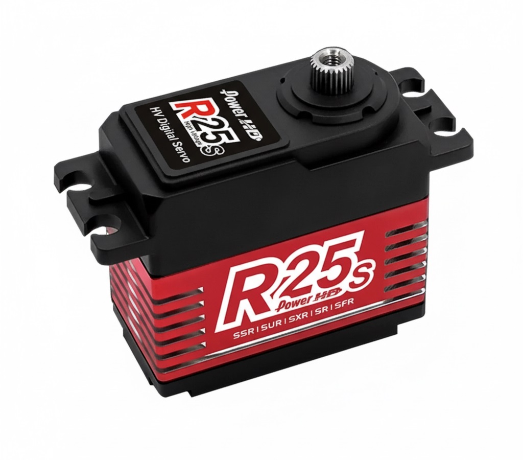 C34155 Power HD R25S HV Coreless Motor Titanium Gear Digital Servo 25kg 0.12sec @ 7.4V - Image 1