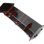 Carbon Fiber Rear Aero Wing Kit for Arrma 1/7 Infraction 6S BLX ARA480024