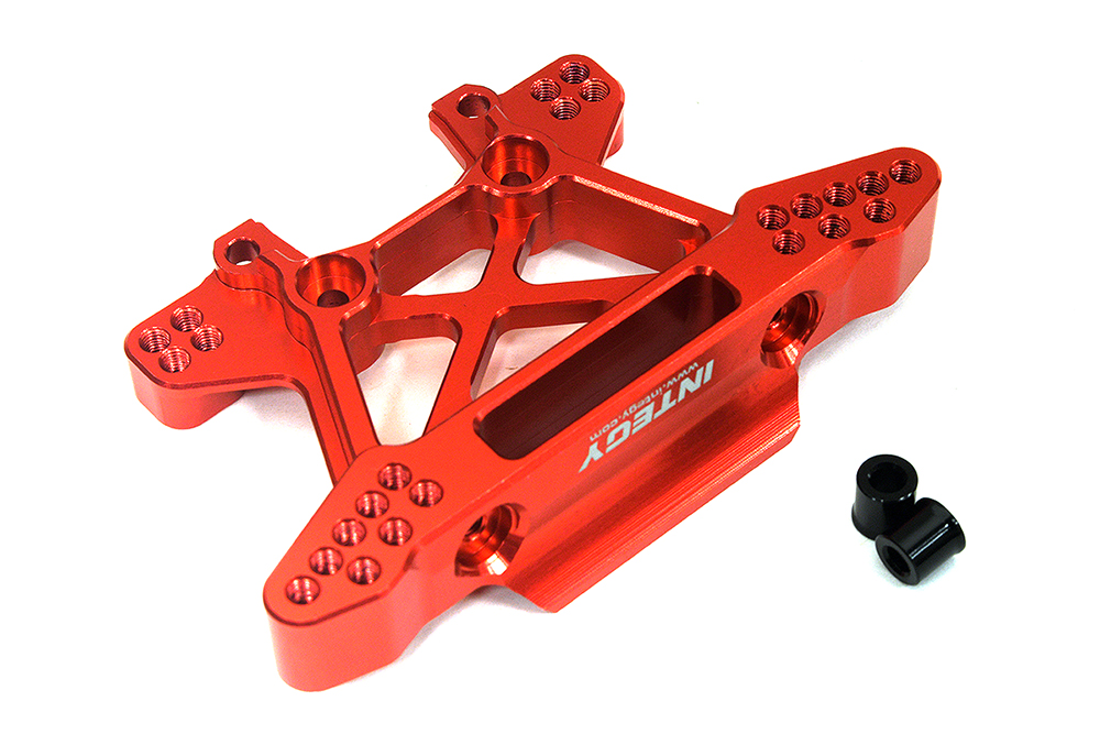 C34205RED Front Shock Tower for Traxxas 1/10 Stampede 4X4, Rustler 4X4 & Slash 4X4 9038 - Image 1