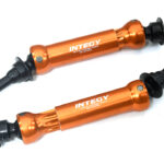 0 to +10mm Rear Universal Drive Shafts for 1/10 Stampede 4X4 & Rustler 4X4 9052