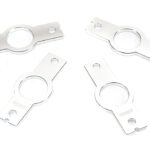 Aluminum C-Hub Plates without Hardware for Tamiya Super Clod Buster