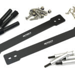 Aluminum Body Mounts w/ Body Stay Mount Plates for Tamiya Super Clod Buster