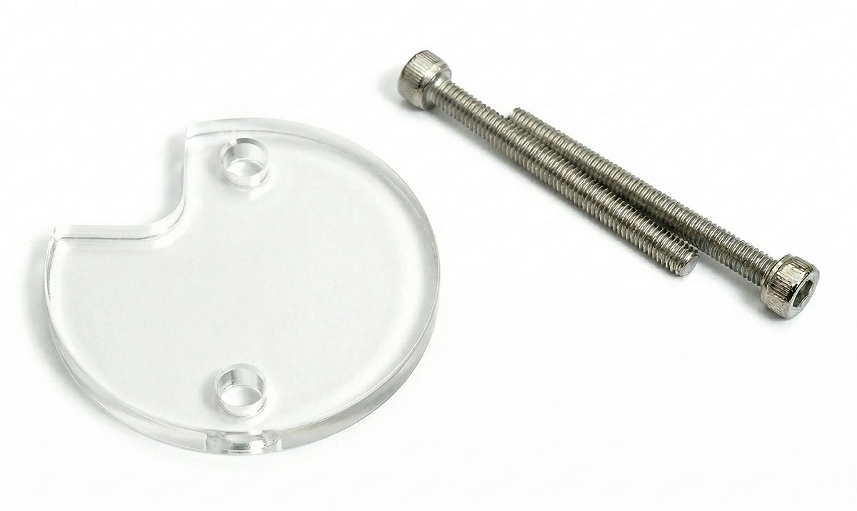 C34226 Clear Plastic Gearbox Dust Cover for Tamiya Super Clod Buster - Image 1