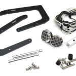 Alloy Machined Front Axle Gearbox Protection Guard for Tamiya Super Clod Buster