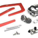 Alloy Machined Front Axle Gearbox Protection Guard for Tamiya Super Clod Buster